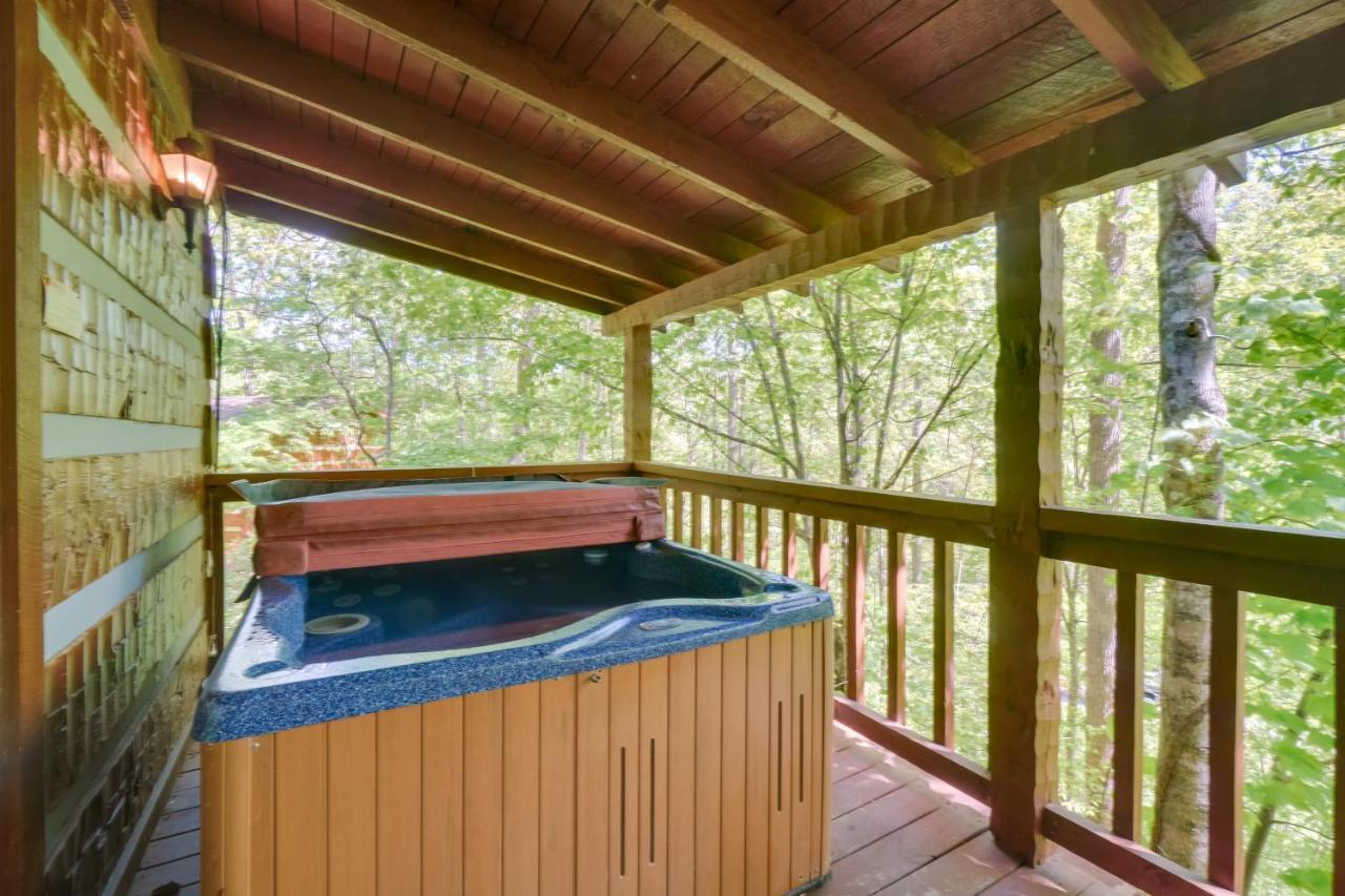Gatlinburg Cabin With Hot Tub About 6 Mi To Downtown! מראה חיצוני תמונה